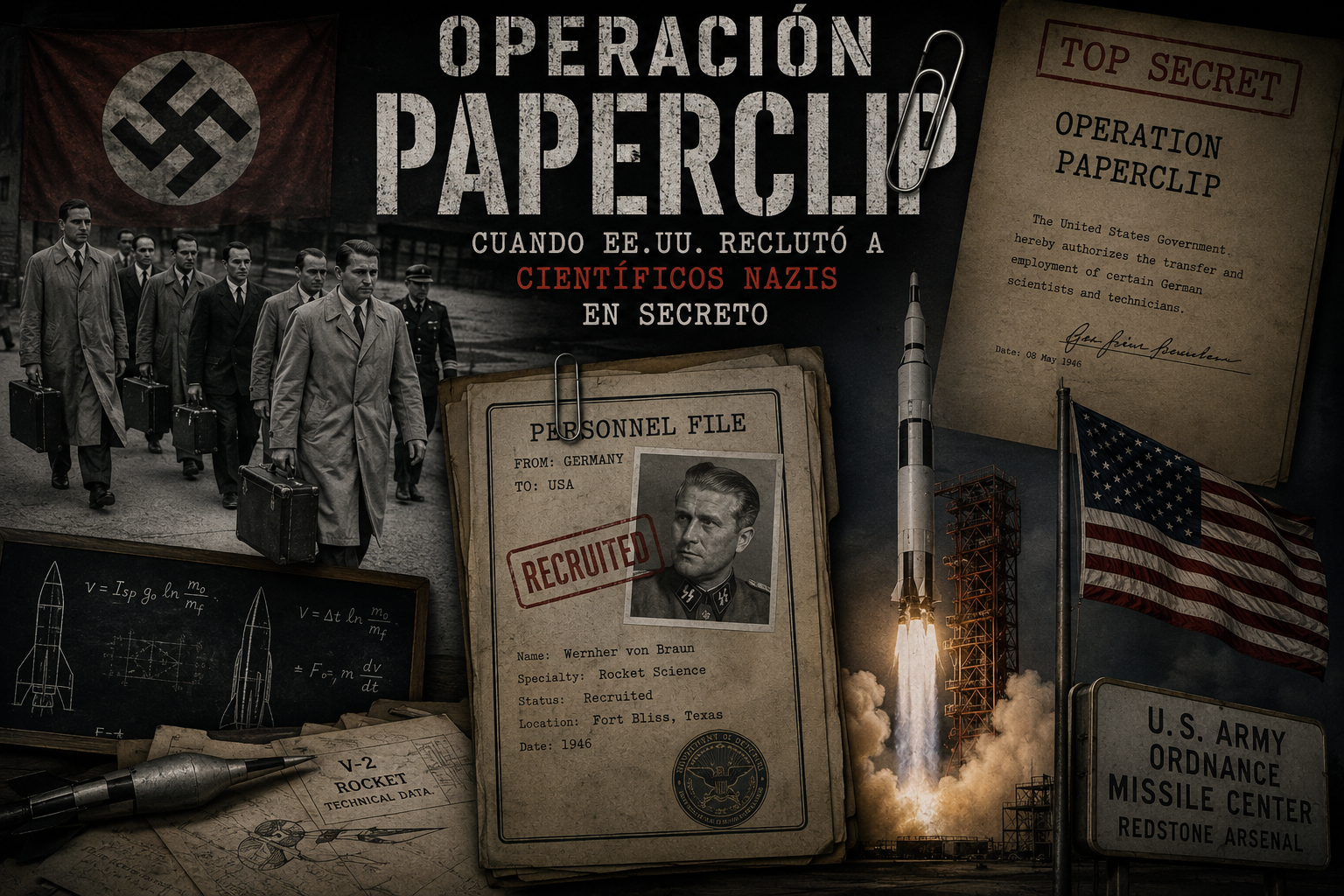 Operación Paperclip: cuando EE.UU. reclutó a científicos nazis en secreto
