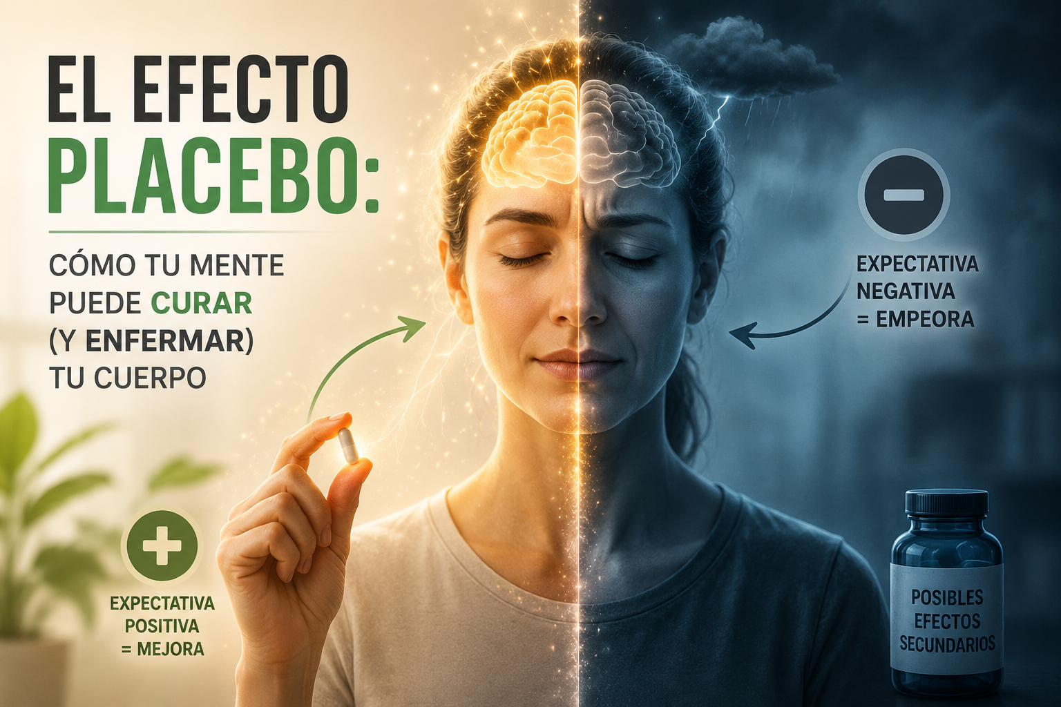 El efecto placebo: cómo tu mente puede curar (y enfermar) tu cuerpo