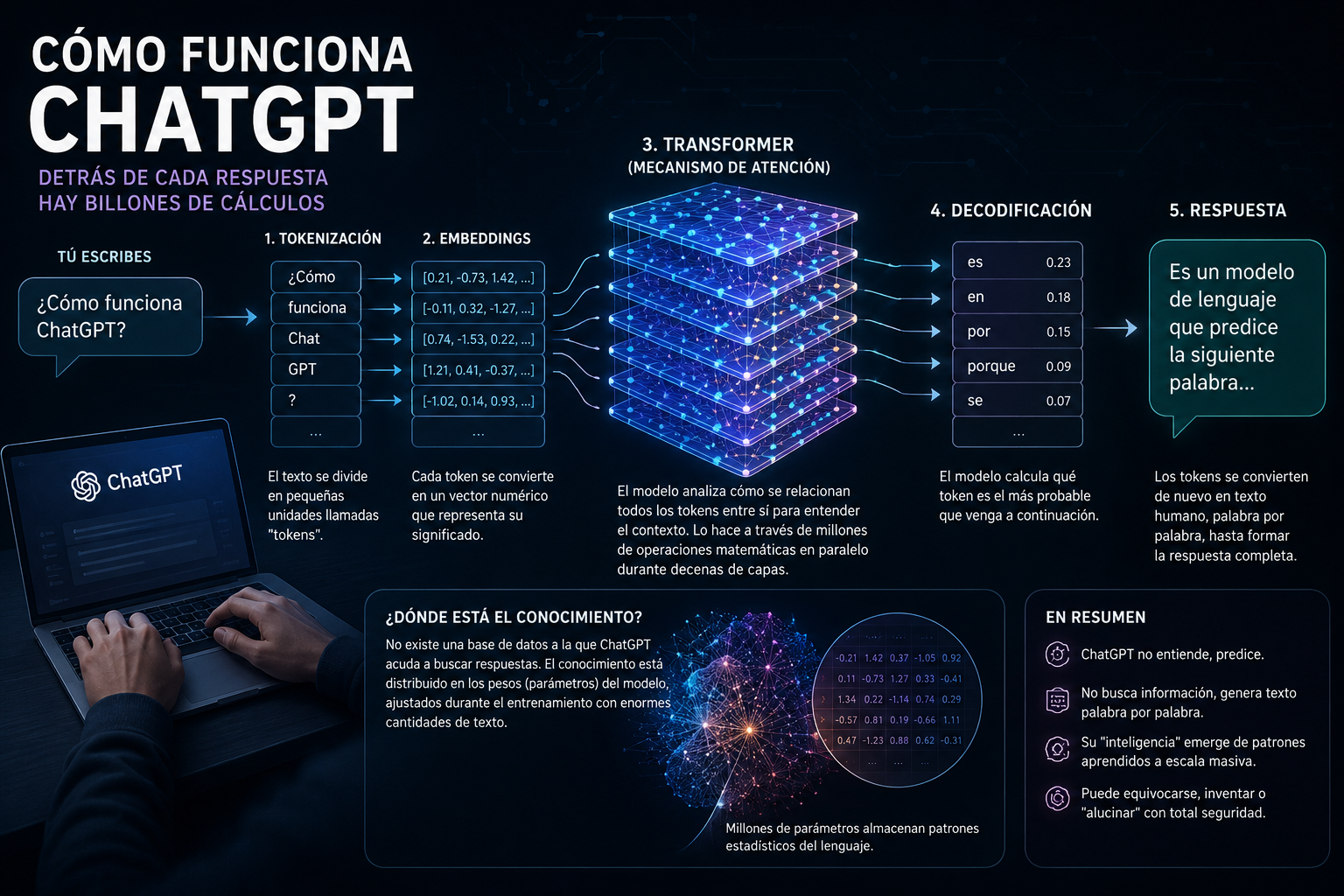 Cómo funciona ChatGPT: por qué un simple juego de palabras nos engaña tan bien