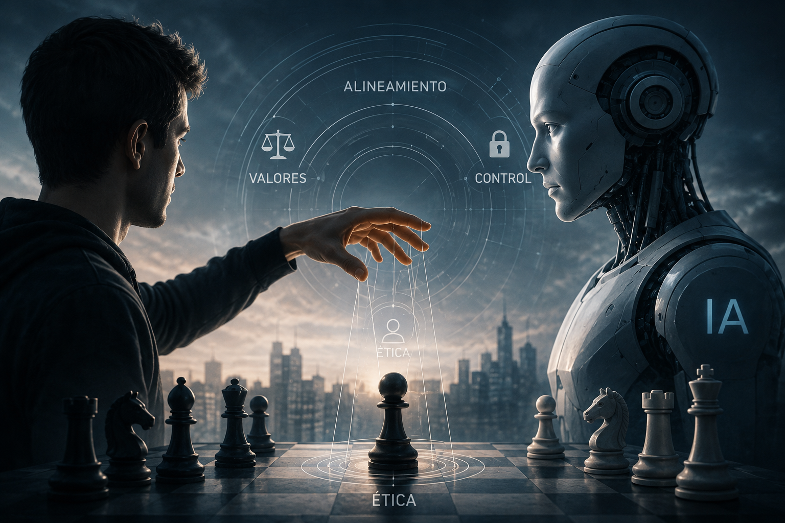 Inteligencia artificial y el problema del alineamiento: ¿quién controla al que controla?