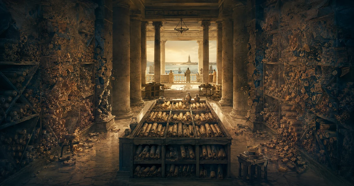 Biblioteca de Alejandría: qué se perdió realmente