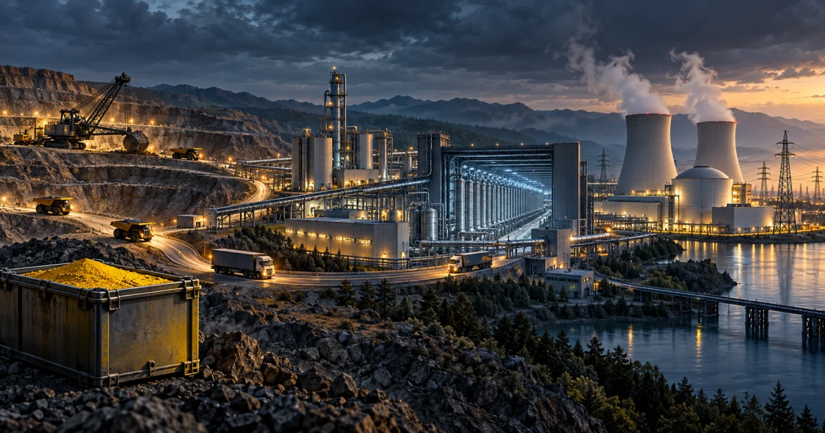 Geopolítica del uranio: energía, armas y dependencia estratégica